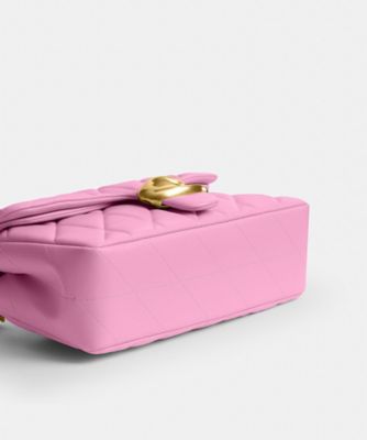 伊勢丹限定　TABBY BAG COACH　コーチ　キルティング　花柄　ピンク タビー ショルダー バッグ 20・キルティング | COACH/コーチ | 三越